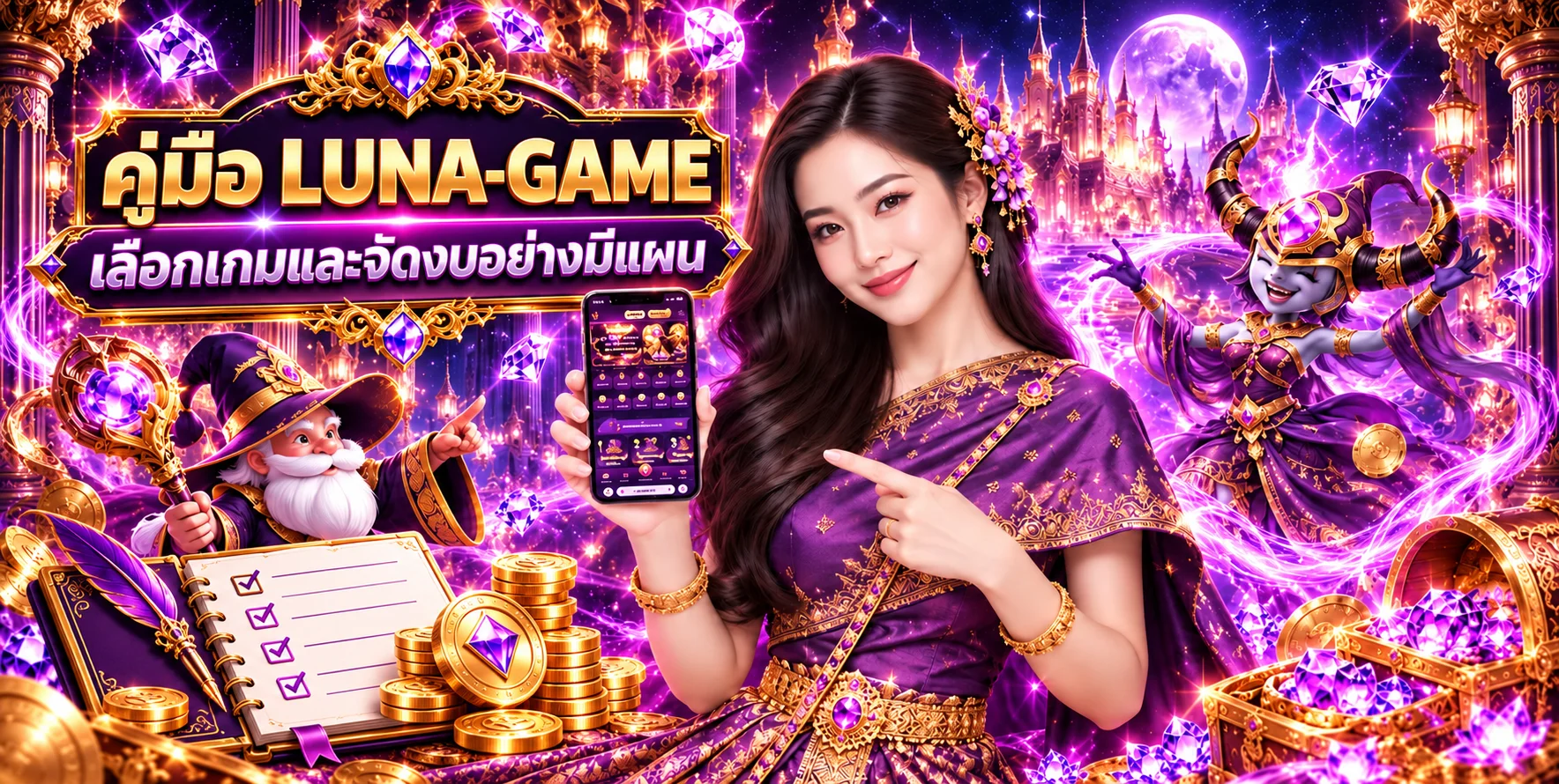 LUNA-GAME คู่มือเลือกเกมและจัดงบอย่างมีแผน